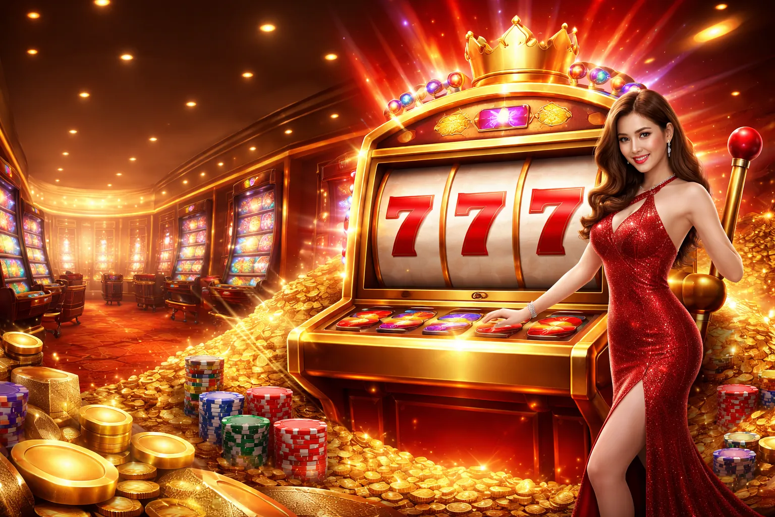 Máy đánh bạc và game điện tử hi8 app với cơ hội trúng lớn